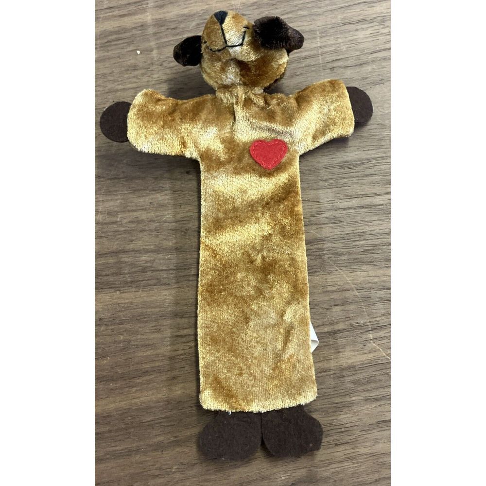 Russ Puppy‎ Dog Flat Wire Soft Toy Bookmark Plush Vintage